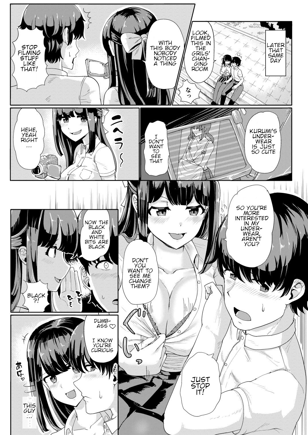 Hentai Manga Comic-A Creepy Old Guy Swaps Bodies With My Girlfriend-Read-12